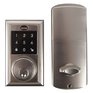 SQUARE ELECTRONIC DEADBOLT SATIN NICKEL