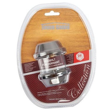 DEADBOLT SINGLE CYLINDER PEWTER