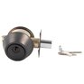 DEADBOLT SINGLE CYLINDER BLACK