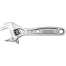 Benchmark 6" Chrome Vanadium Adjustable Wrench