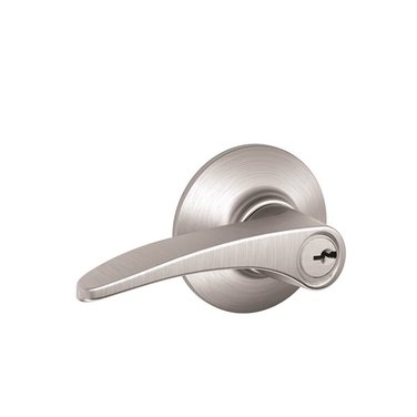 Schlage Manhattan Satin Chrome Keyed Entry Door Lever