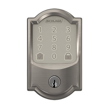 Schlage(R) Encode(TM) Deadbolt - Camelot - Satin Nickel