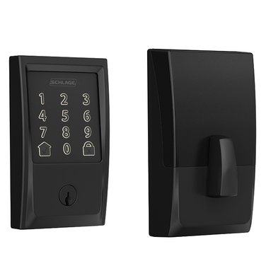 Schlage(R) Encode(TM) Deadbolt with Keypad - Matte Black