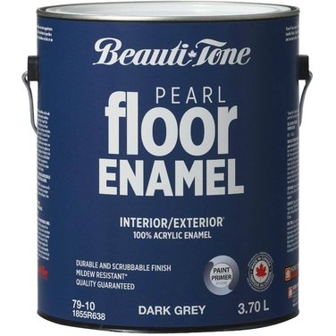 Beauti-Tone Floor Paint - Pearl, 3.7 L
