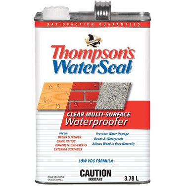 Thompson's Waterseal Multi-Surface Waterproofer Sealant - Clear - 3.78L