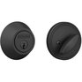 DEXTER Single Cylinder Deadbolt Lock - Matte Black