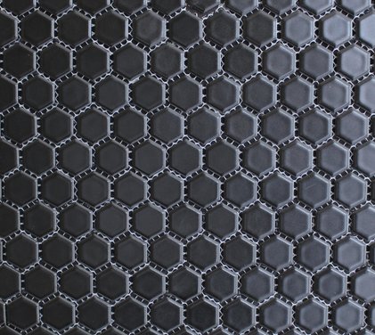 1x1 Hexagon Porcelain Mosaic