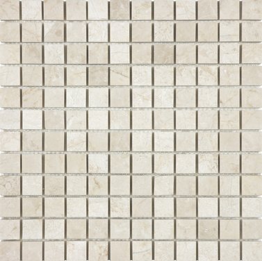 Allure Crema 1x1 Polished Marble Mosaic