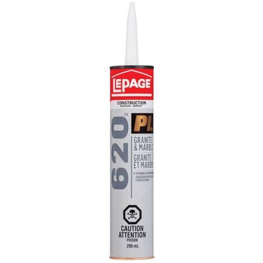 LEPAGE PL 620 Granite & Marble Construction Adhesive - 295 ml