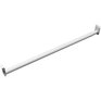 HOME HARDWARE 30" - 48" White Adjustable Closet Rod, with Fixed Ends