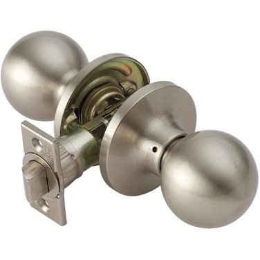 WEISER LOCK Satin Nickel Regina Safelock Passage Door Knobset