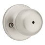 WEISER LOCK Satin Nickel Fairfax Privacy Door Knobset