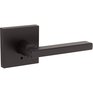 WEISER LOCK Modern Halifax Privacy Door Leverset - Matte Black