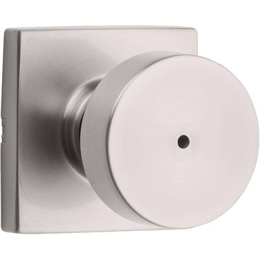 WEISER LOCK Satin Nickel Cambie Privacy Door Knobset