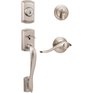 WEISER LOCK Avalon Smart Key Entrance Gripset - with Interior Lever + Satin Nickel