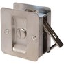 WEISER LOCK Satin Nickel Rectangular Pocket Door Privacy Lock