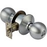 SCHLAGE LOCK Fire Rated Satin Chrome Orbit Entrance Knobset