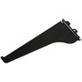 HOME STORAGE 6" Black Single Track Shelf Bracket