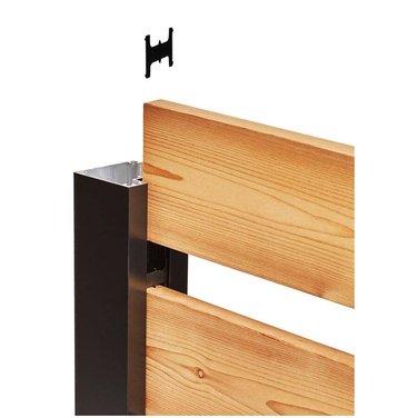 Hoft Solutions Black Fence & Screen Kit - End Post