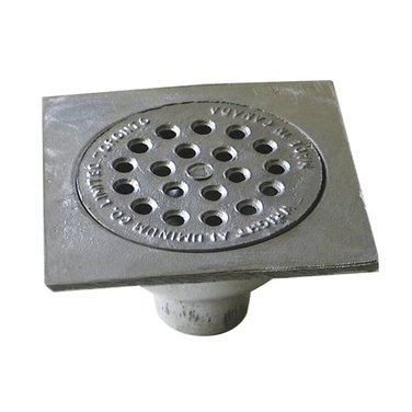 WRIGHT ALUMINUM 6" x 6" Aluminum Bell Trap