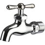 HOME PLUMBER 1/2" Brass Bibb Faucet - Chrome