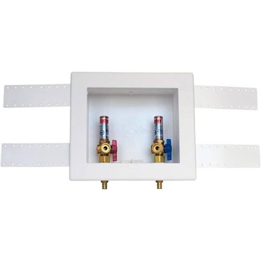 OATEY Washing Machine Outlet Box - with PEX Valve Connection + Hammer Arrestor