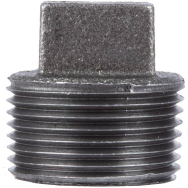 "Share 3/4"" Black Iron Cored Plug"