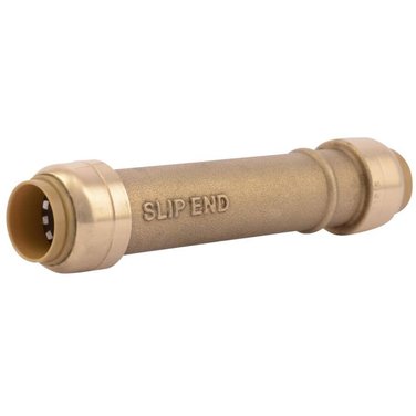 SHARKBITE 1/2" Brass Slip Coupling