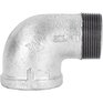 STZ INDUSTRIES 1/2" Galvanized 90 Degree Street Elbow