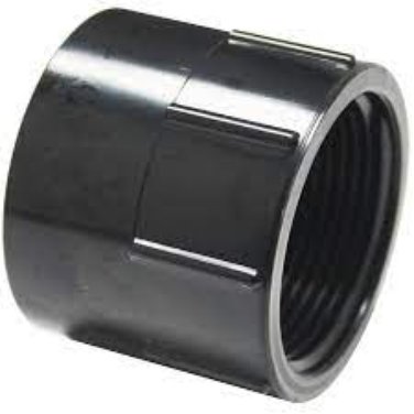 CANPLAS 1-1/4" Hub x 1-1/4" FPT ABS Adapter