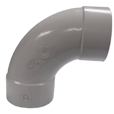 4" Hub x Hub 90 Degree PVC Sewer Elbow