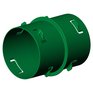 SOLENO 4" Corrugated Drain Coupling