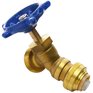 WATERLINE PRODUCTS 1/2" Push Fit x 3/4" Male Garden Hose Thread Push 'N' Connect Boiler Drain Valve