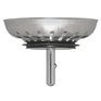 HOME PLUMBER Stainless Steel Basket Sink Strainer for Kindred Sinks