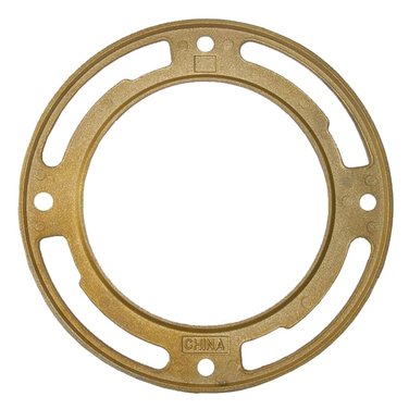 4" Brass Toilet Flange