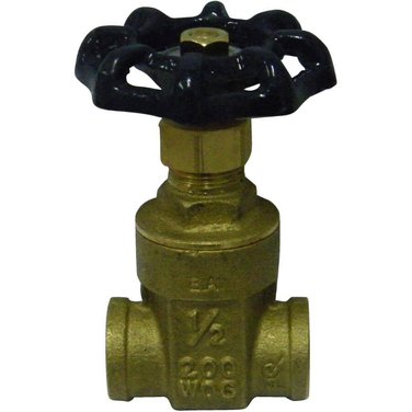 HOME PLUMBER 1/2" Copper Brass Gate Valve