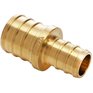 WATERLINE PRODUCTS 3/4" PEX x 1/2" PEX Brass Coupling