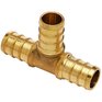 WATERLINE PRODUCTS 1/2" PEX Brass Tee