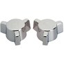 MOEN Universal Cross Faucet Handles - Chrome, 2 Pack