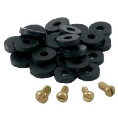 MOEN Flat Faucet Washers - Assorted Sizes, 20 Pack