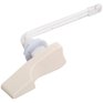 MOEN Bone/White Short Toilet Lever