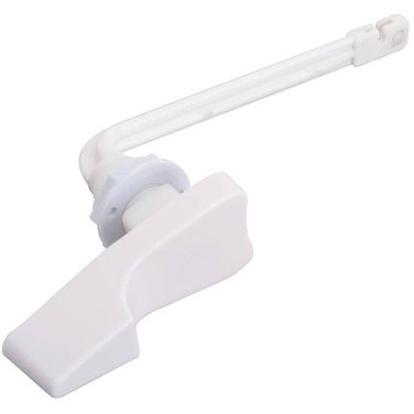 MOEN White Short Toilet Lever