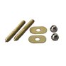 MOEN 5/16" x 2.5" Solid Brass Toilet Screw Set