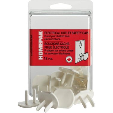 HOME 12 Pack Outlet Safety Plugs