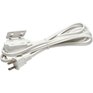 POWER EXTENDER 3 Outlet Indoor Extension Cord - White, 2 m