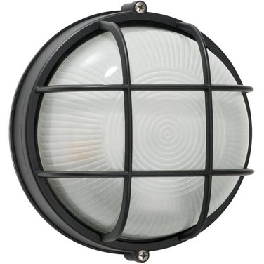 Galaxy Outdoor Round Wall Light Fixture