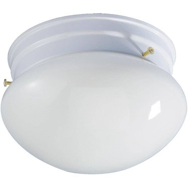 Galaxy Opal Mushroom Flush Mount Light Fixture