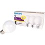 PHILIPS 6.5W G25 Medium Base Soft White LED Light Bulbs - 3 Pack