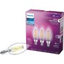 PHILIPS 60W Ultra Definition Chandelier Daylight E12 Base Dimmable LED Light Bulbs - 3 Pack