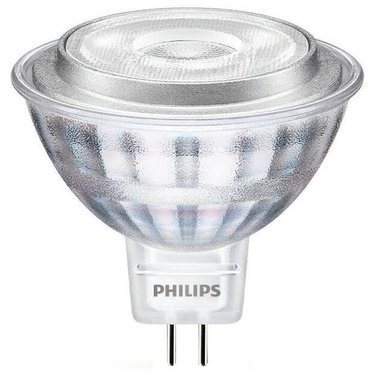PHILIPS 7W MR16 GU5.3 Base Bright White Dimmable LED Light Bulb